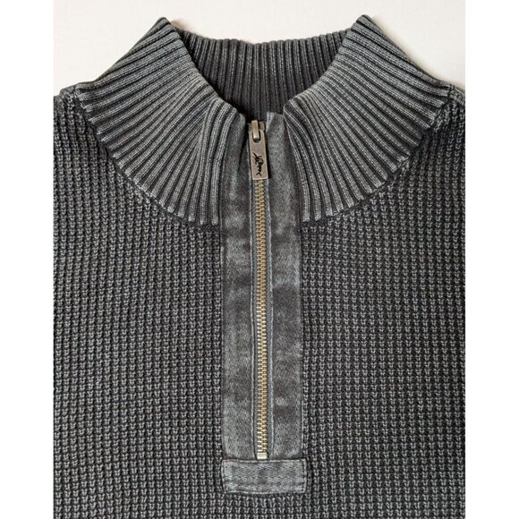 Tommy Bahama Coastal Shores Half-Zip Sweater Mens XL Preppy Pullover Cotton - Picture 8 of 10